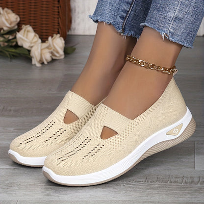 Women's Loafers & Slip-Ons - Slip-On Comfort – Dark Green – Green option – main product image