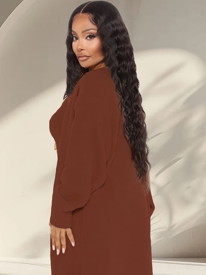 Women's Maroon Loungewear Set - Home Wear – view 4