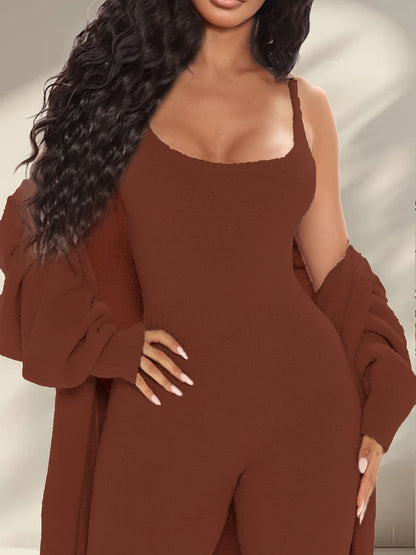 Women's Maroon Loungewear Set - Home Wear – view 5