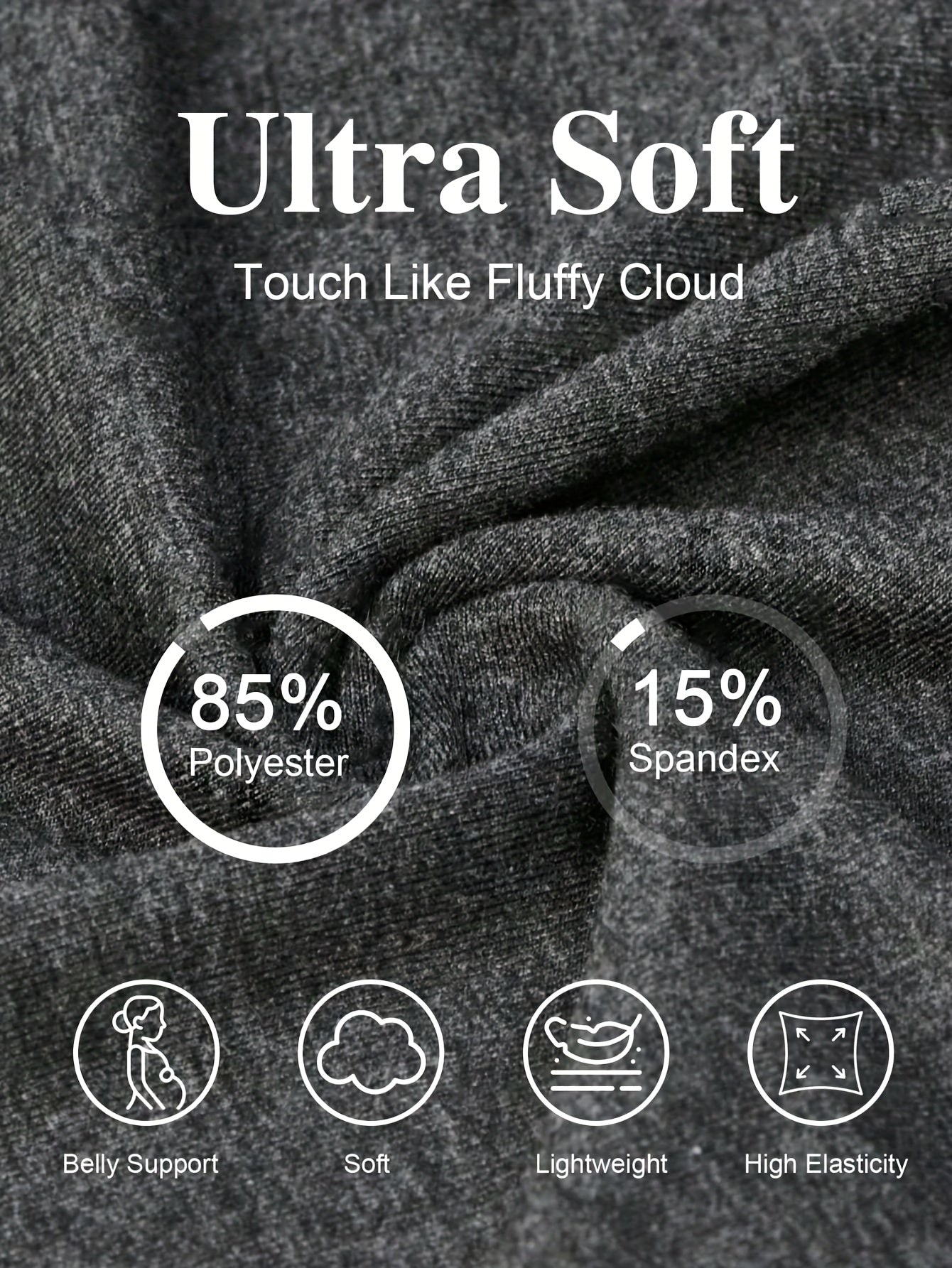 Women's Maternity Leggings - High-Waist Fit detail view