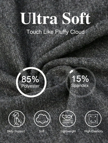 Women's Maternity Leggings - High-Waist Fit detail view