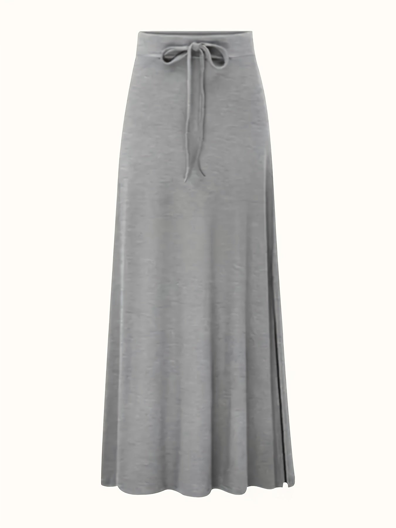 Women's Maxi A-Line Skirt 3-Pack - High-Waist Solid Color detail view