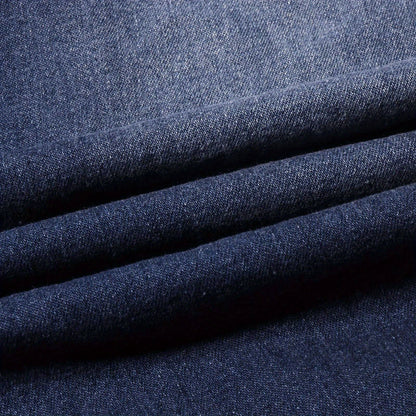 Women's Mid-Rise Flare Jeans - Deep Blue Stretch All-Season detail view