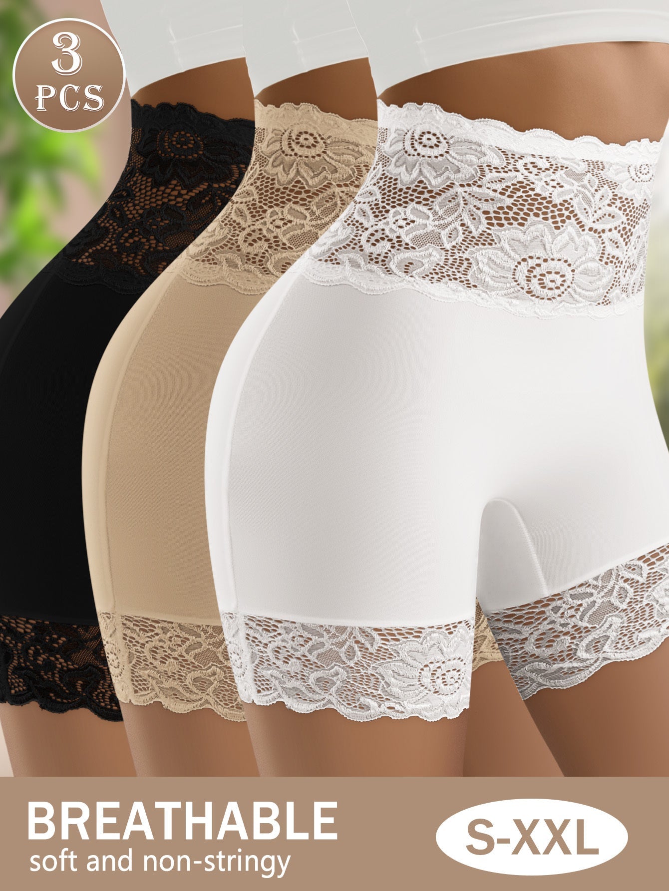 Women's Mid-Rise Hipsters - Lace Everyday Comfort – main product image