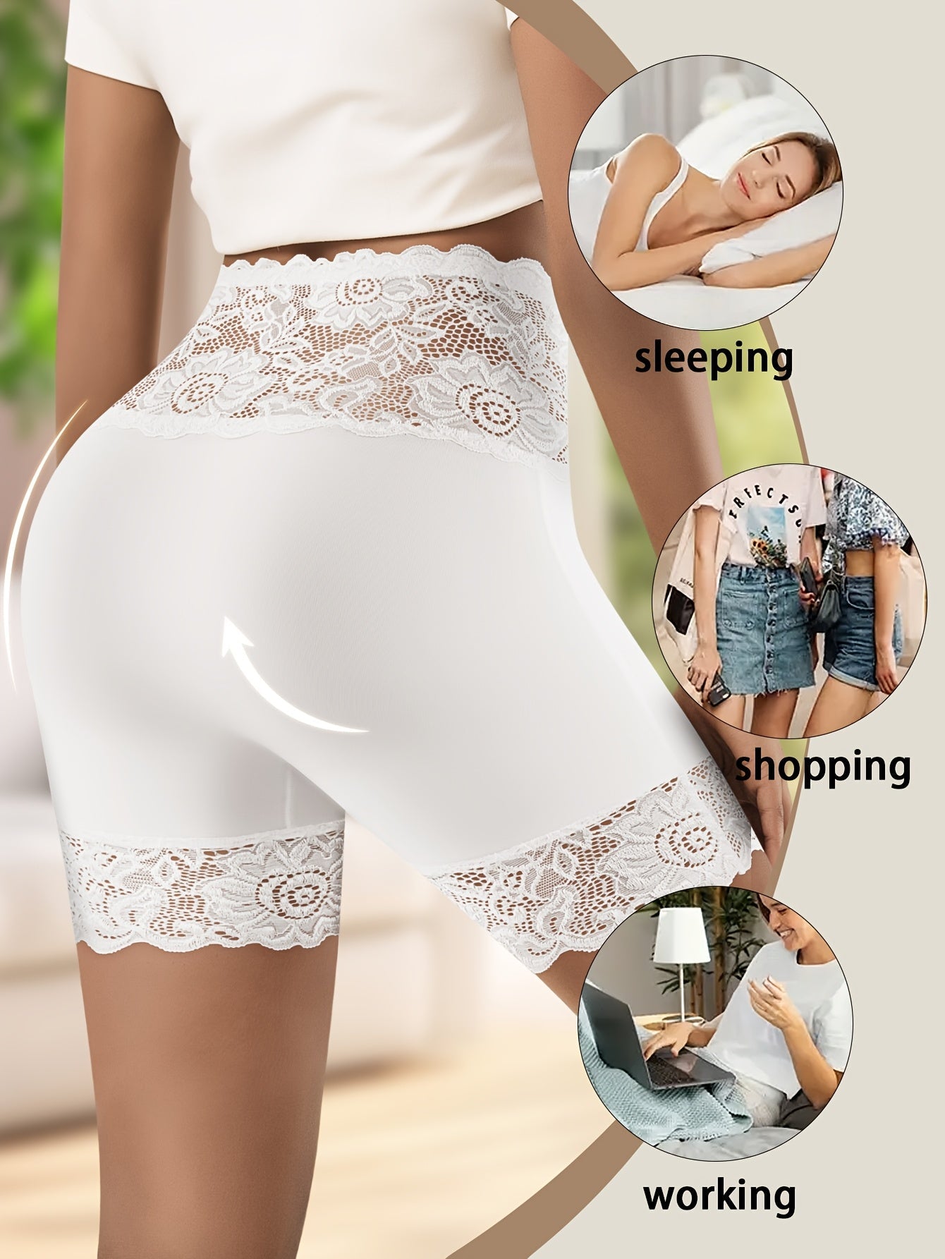 Women's Mid-Rise Hipsters - Lace Everyday Comfort – view 10
