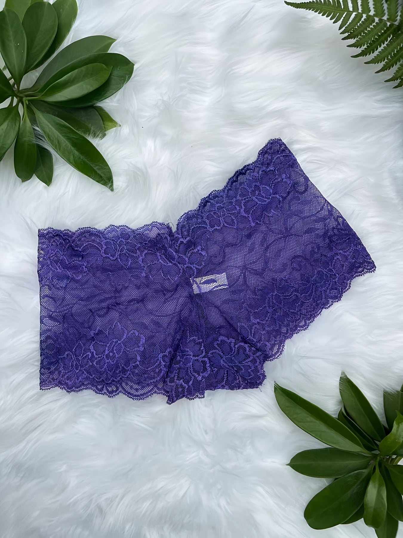 Women's Mid-Rise Seamless Thongs - Embroidered Everyday Comfort – view 3