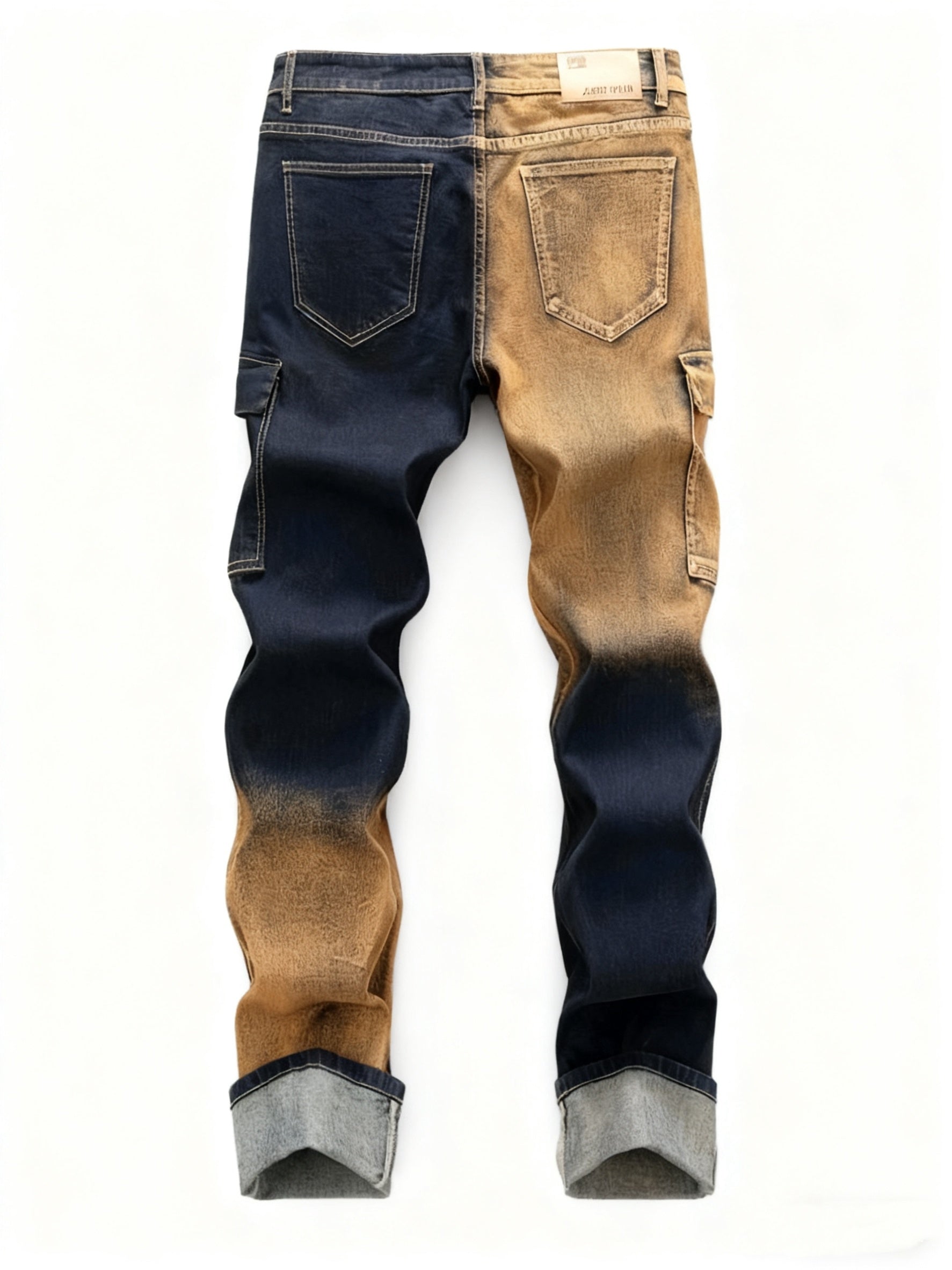 Women's Mid-Rise Skinny Jeans - Dark Brown Pocket Detail – view 2