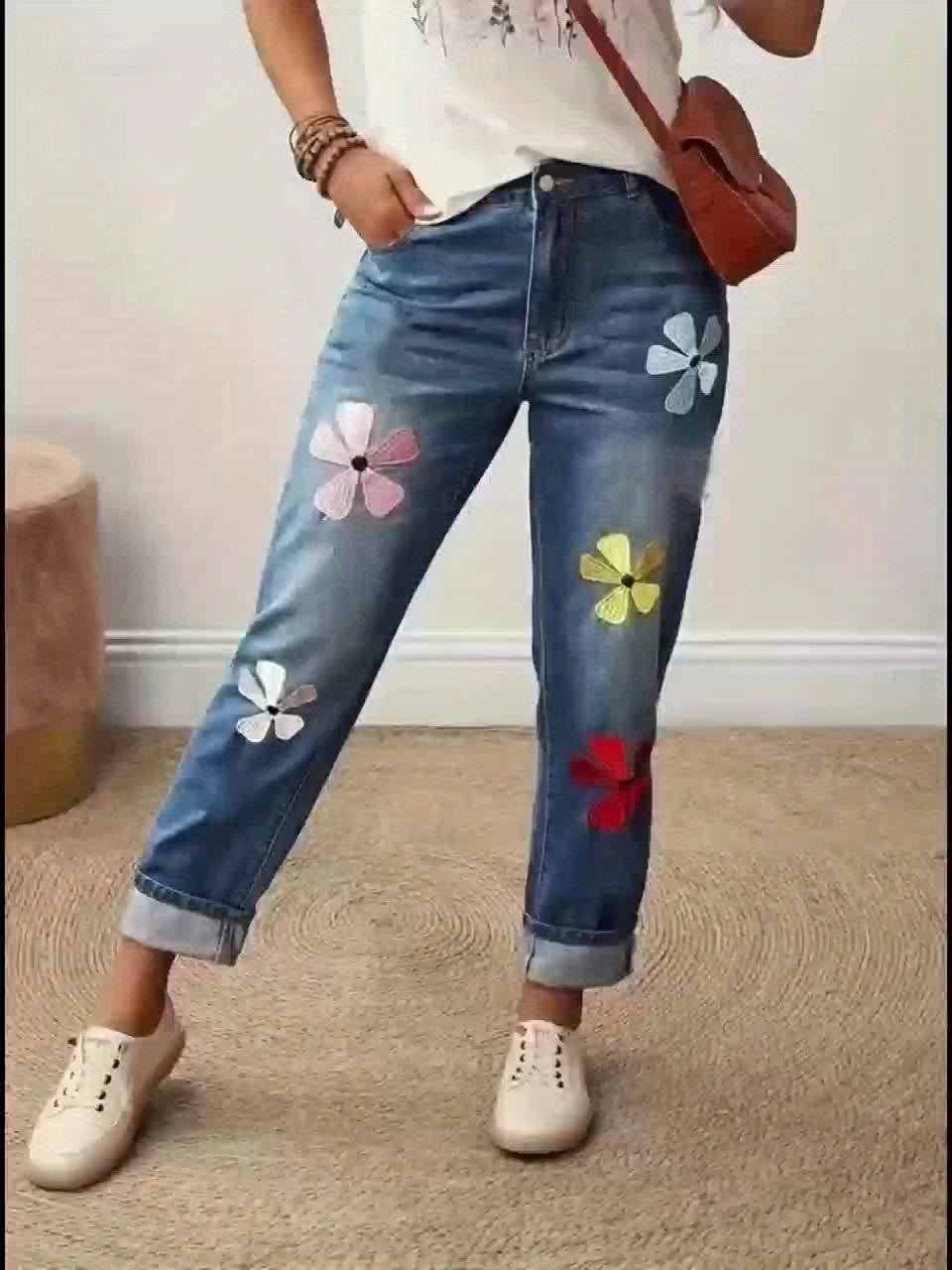 Women's Mid-Rise Skinny Jeans - Light Blue detail view