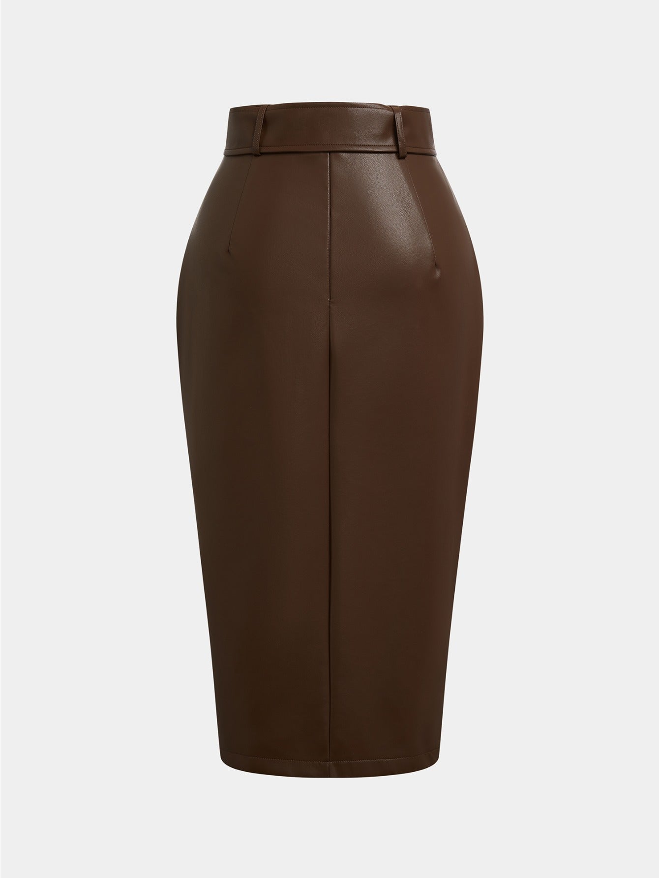 Women's Midi Pencil Skirt - High-Waist detail view