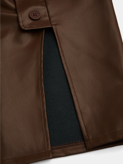 Women's Midi Pencil Skirt - High-Waist detail view
