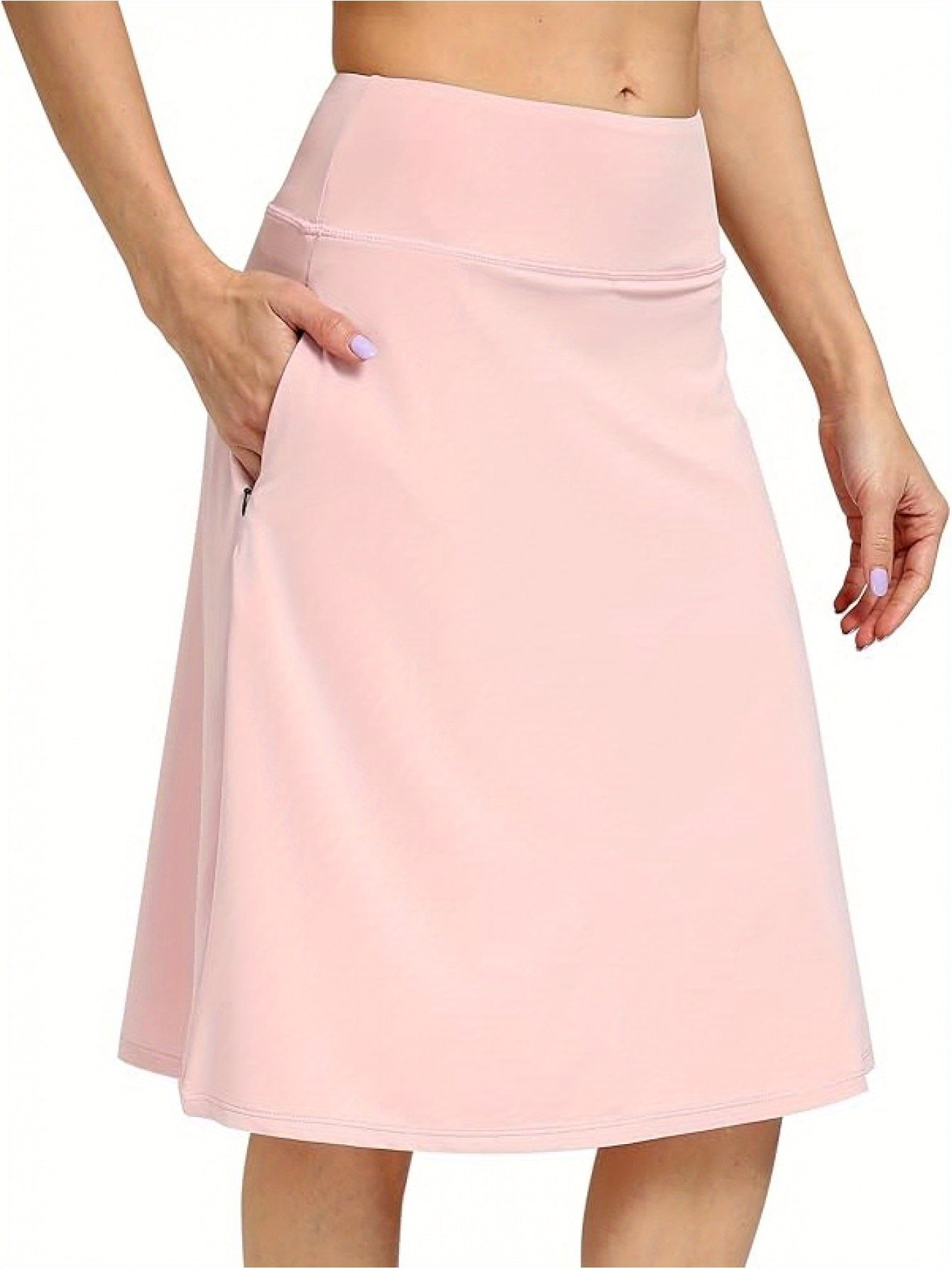 Women's Midi Skirt - Pocket Detail – view 2