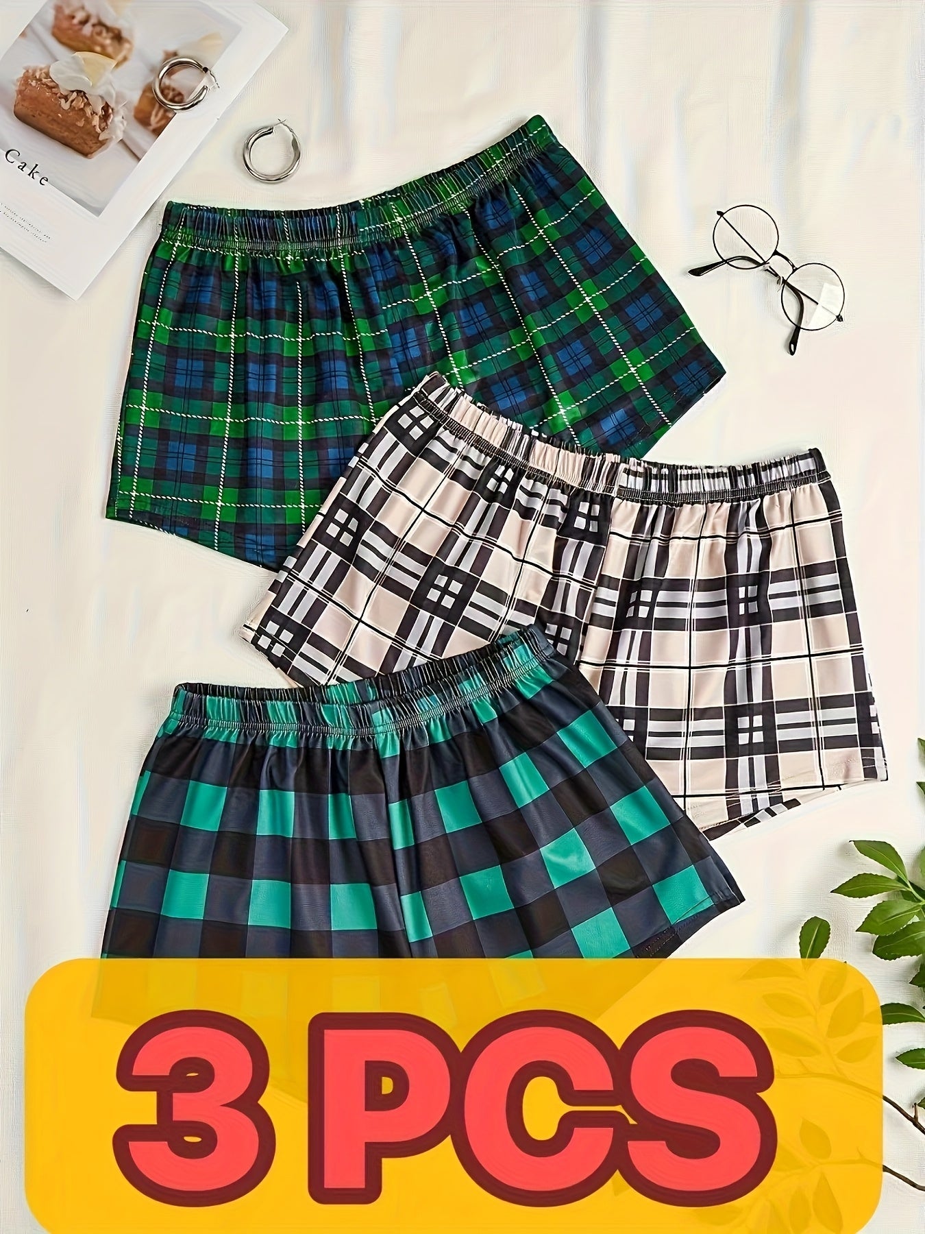 Women's Multicolor Polyester Printed Shorts – main product image