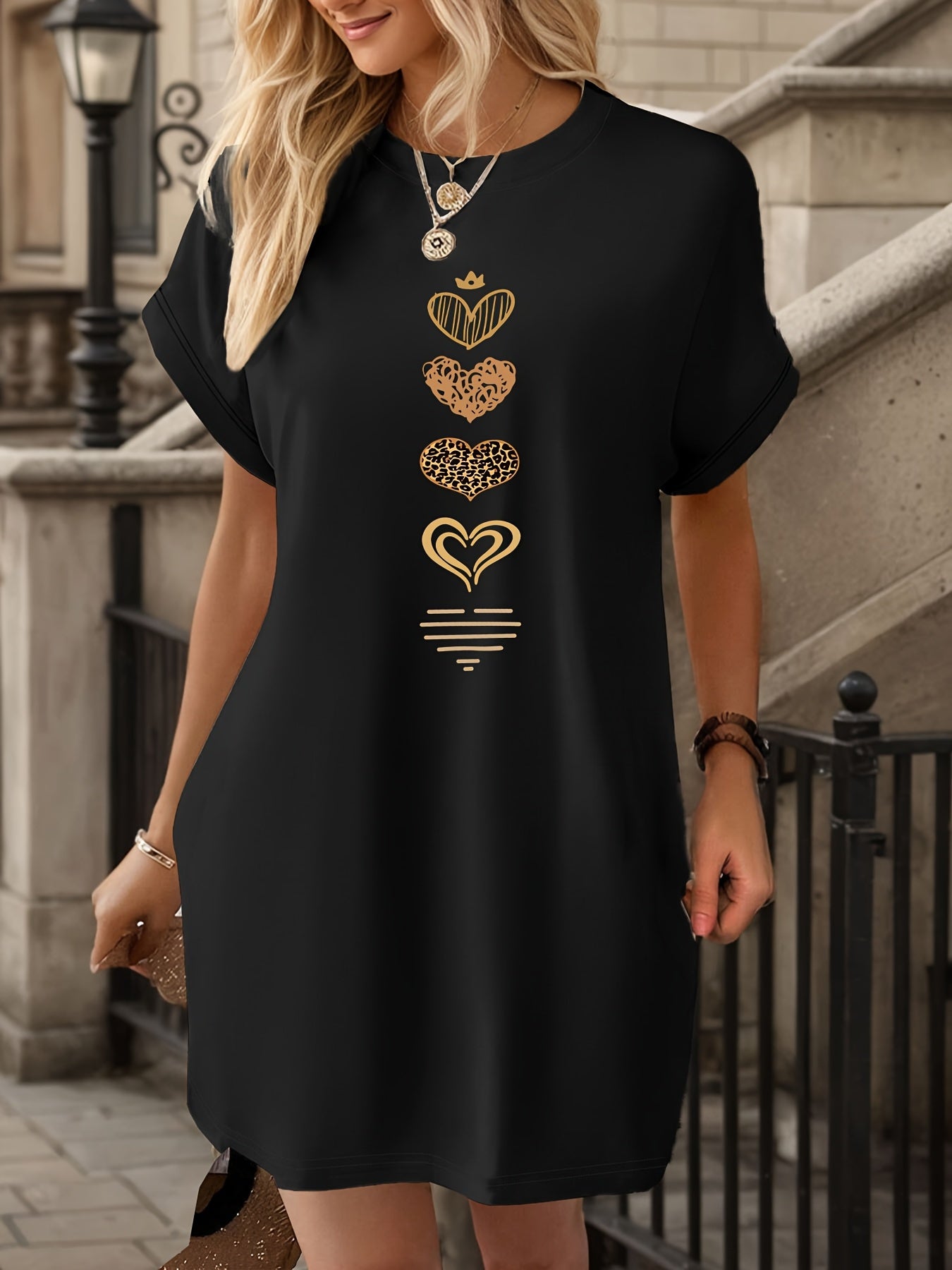 Women's Nightgown - Leopard Print Graphic – view 9