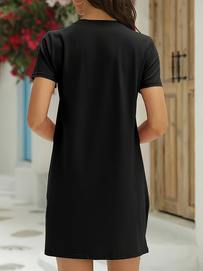 Women's Nightgown - Leopard Print Graphic – view 10