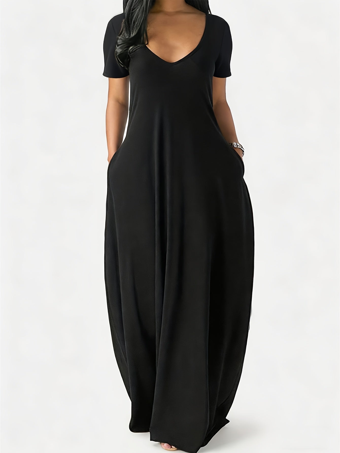 Women's Nightgown Multipack – Women's Plus Size 3-Pack Nightgowns - Spring Summer detail view