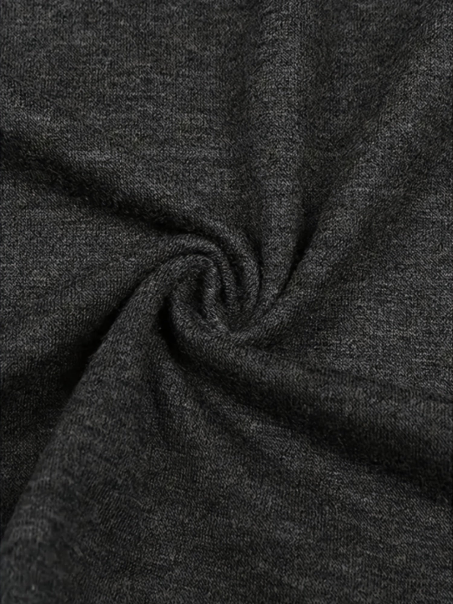 Women's Nightgown - Soft Lounge Comfort – Dark Gray – view 11