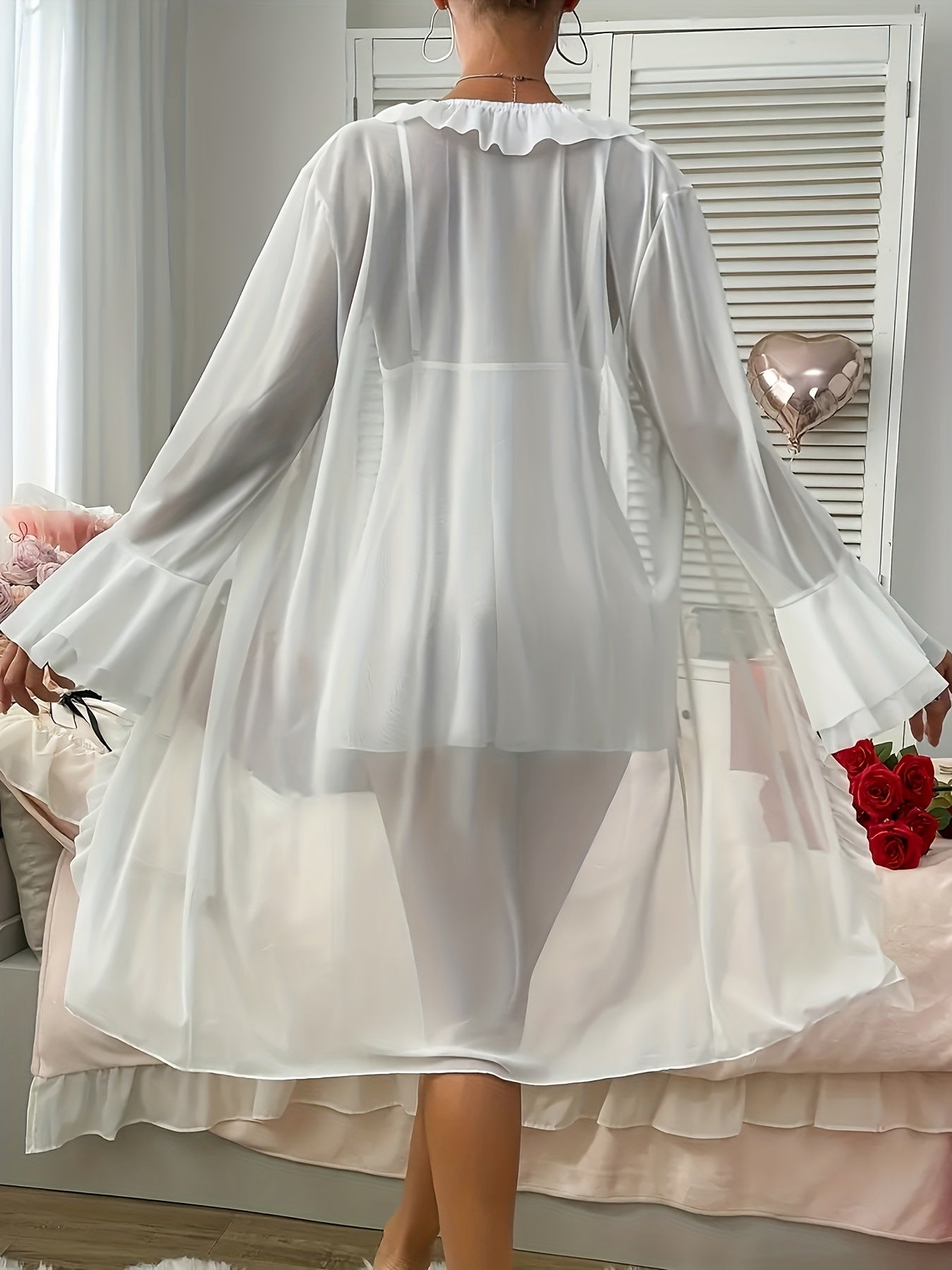 Women's Nightgown - Soft Lounge Comfort – Sizes S–XL – view 5