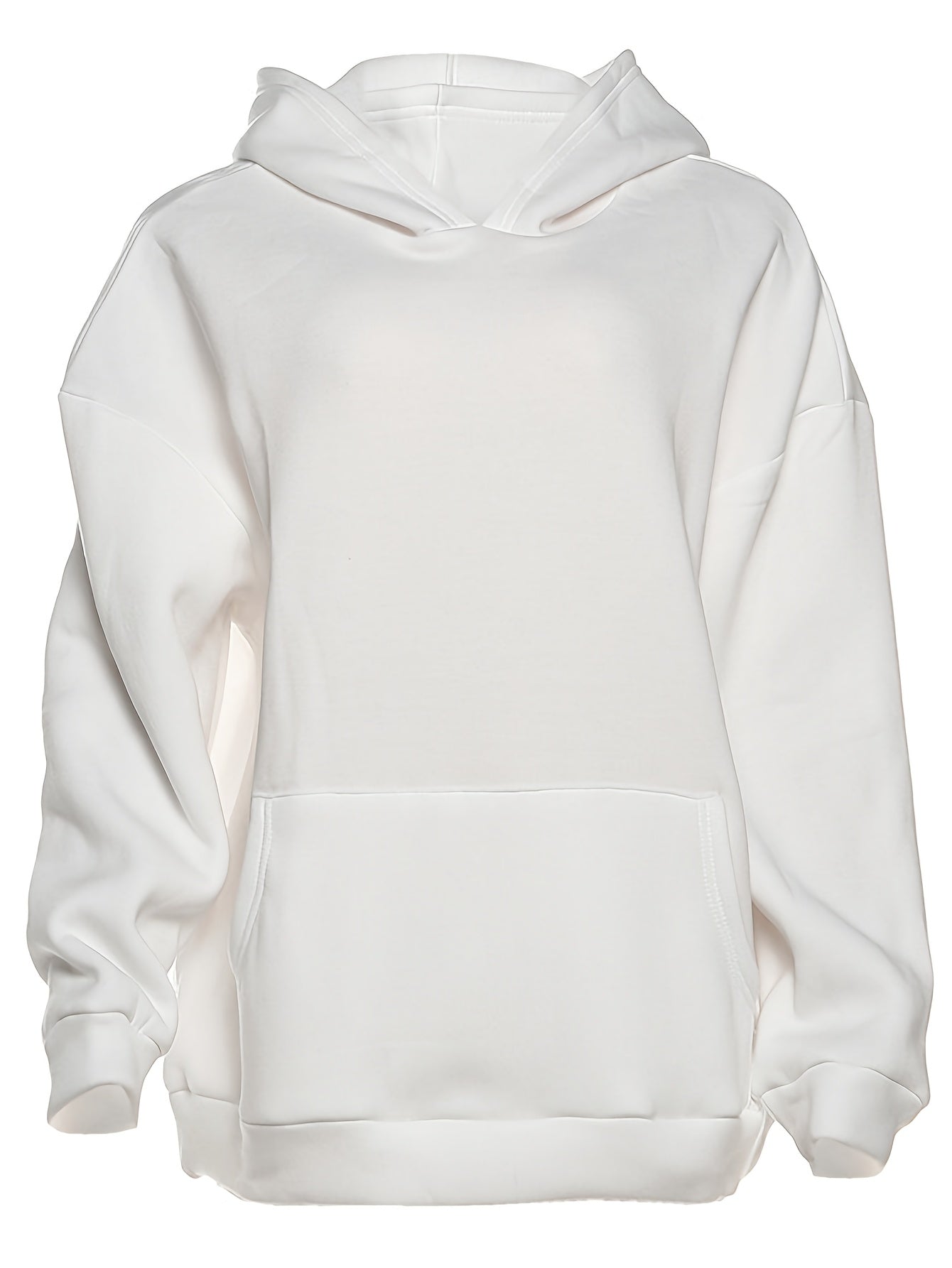 Women's Openwork Pullover Hoodie detail view