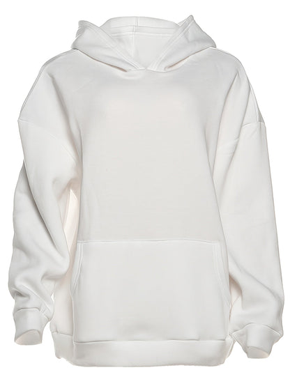 Women's Openwork Pullover Hoodie detail view