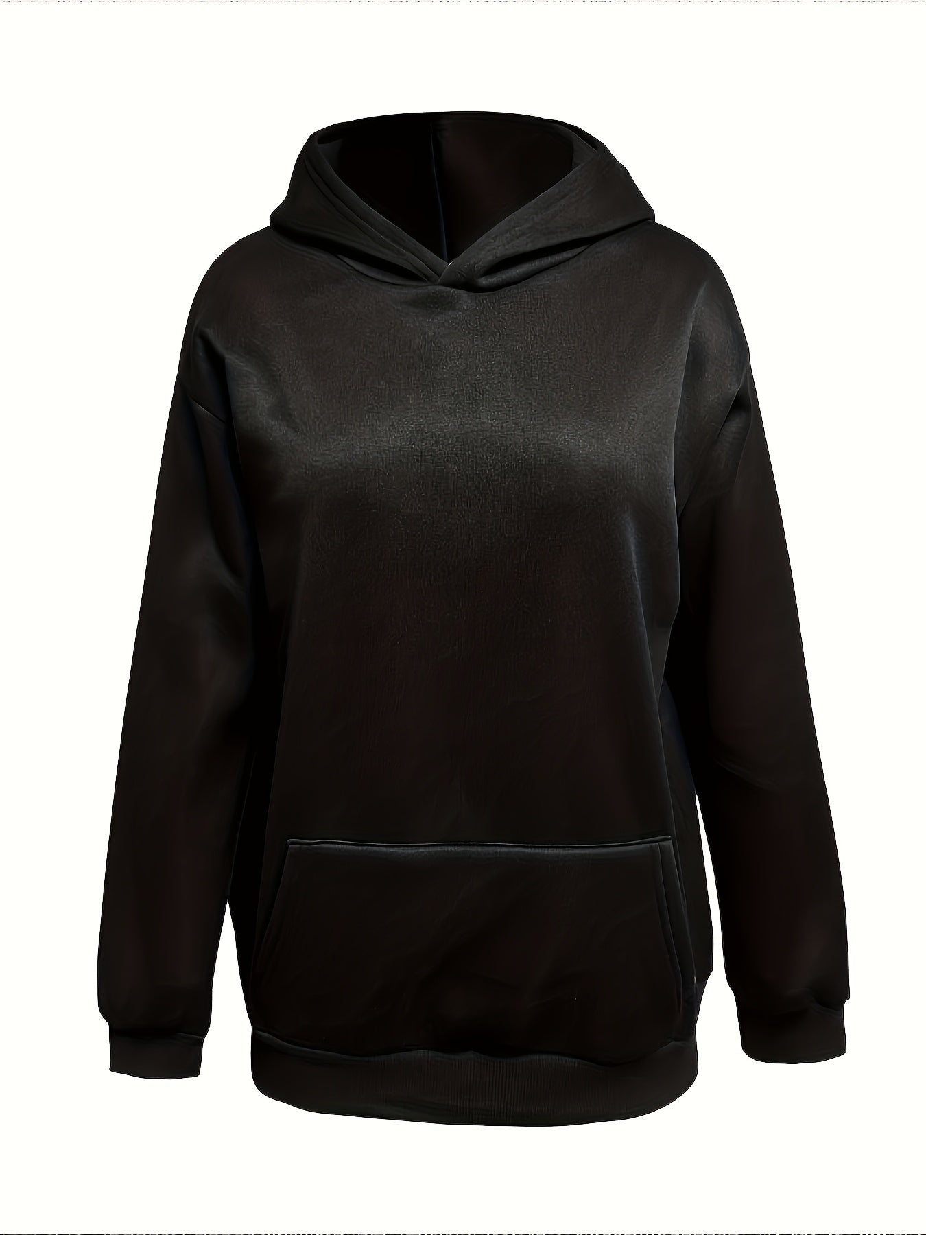 Women's Openwork Pullover Hoodie detail view