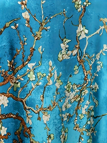 Women's Outfit Set - Coordinated – Peacock Blue detail view