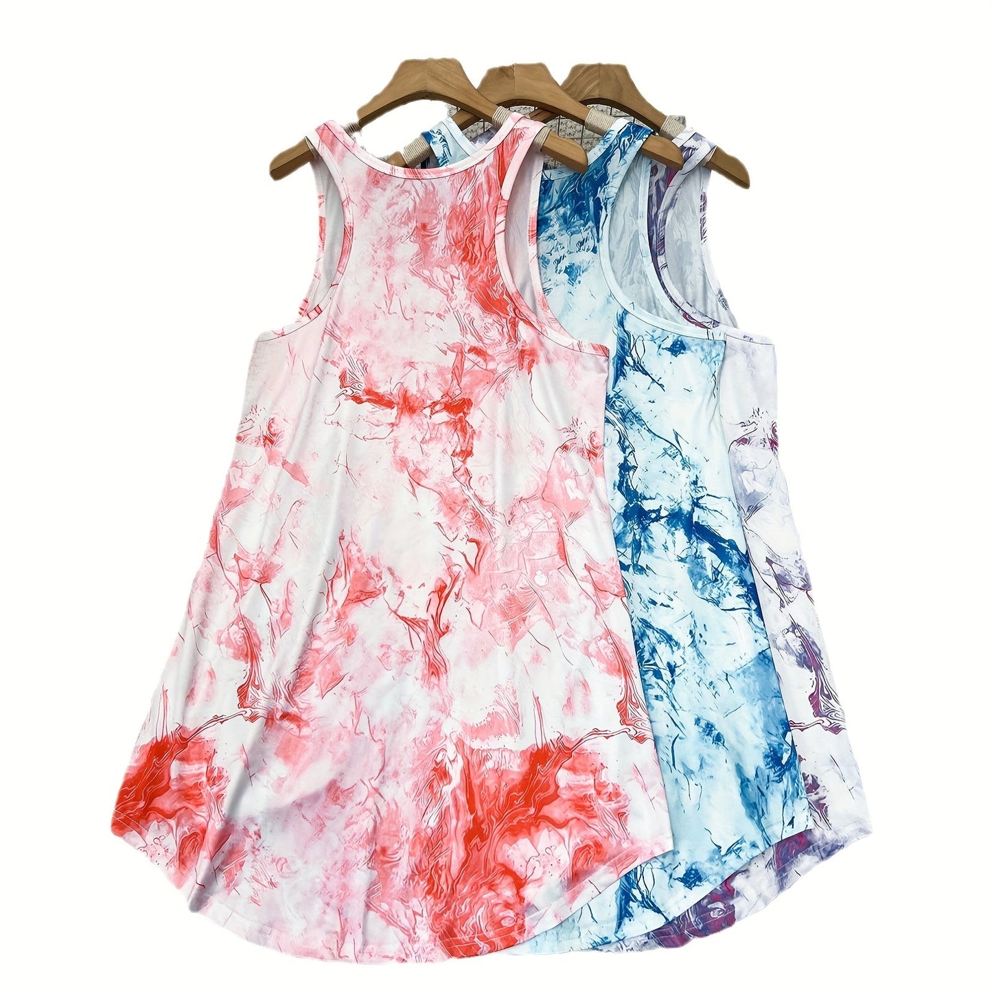 Women's Outfit Set - Coordinated – Pink Purple Blue detail view