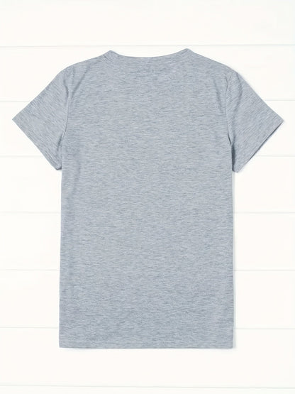 Women's Oversized T-Shirt - V-Neck Short Sleeve – view 13