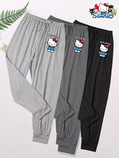Women's Pajama Pants - Stretch Comfort – Light Grey – view 6