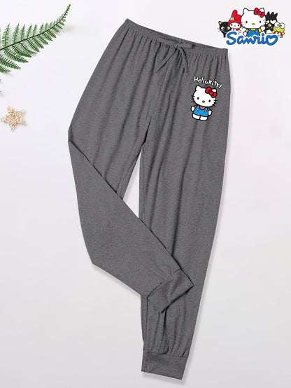Women's Pajama Pants - Stretch Comfort – Light Grey – view 7