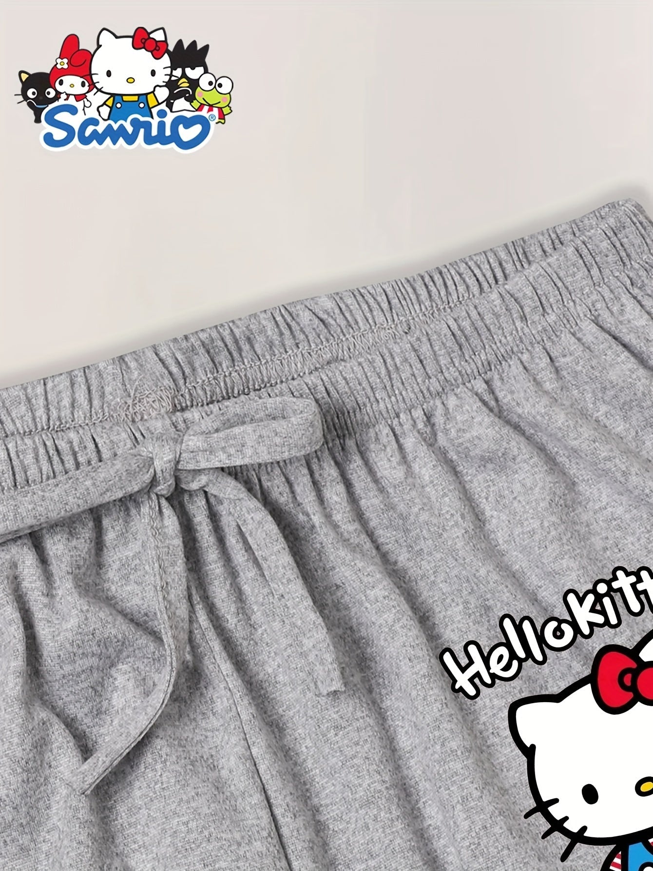 Women's Pajama Pants - Stretch Comfort – Light Grey – view 9