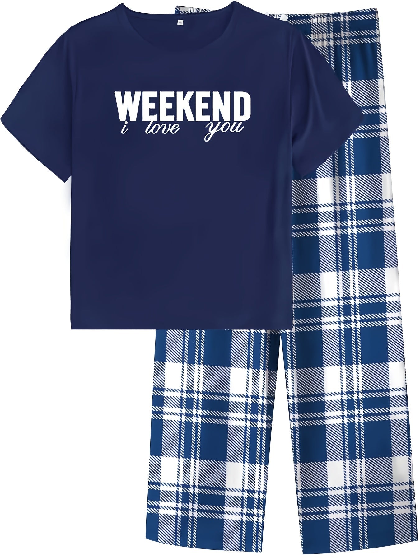Women's Pajama Set - Butterfly Print – Graphic Design 84709 detail view