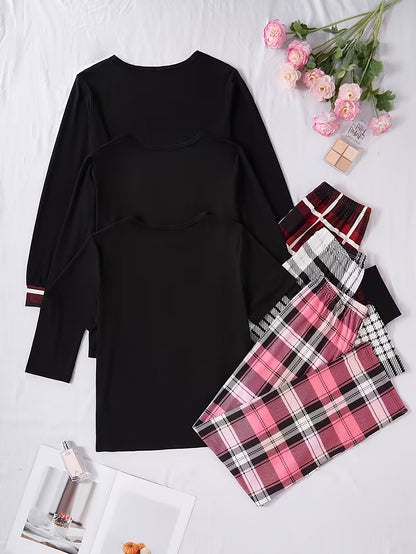 Women's Pajama Set - Coordinated Multi-Piece Sleepwear – Sizes S–XL – view 10