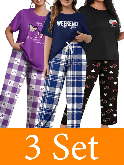 Women's Pajama Set - Coordinated – Sizes 1XL–4XL – main product image