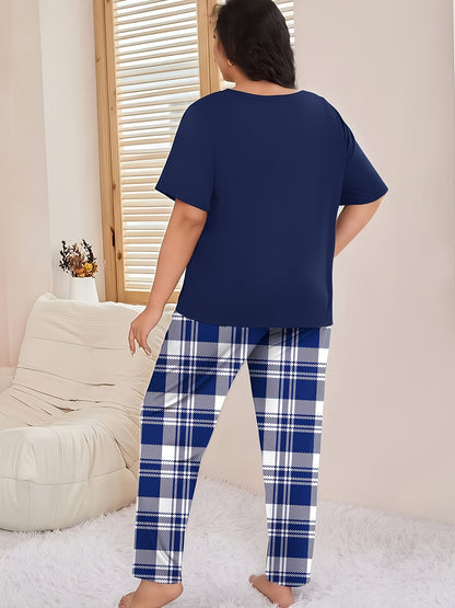 Women's Pajama Set - Coordinated – Sizes 1XL–4XL detail view