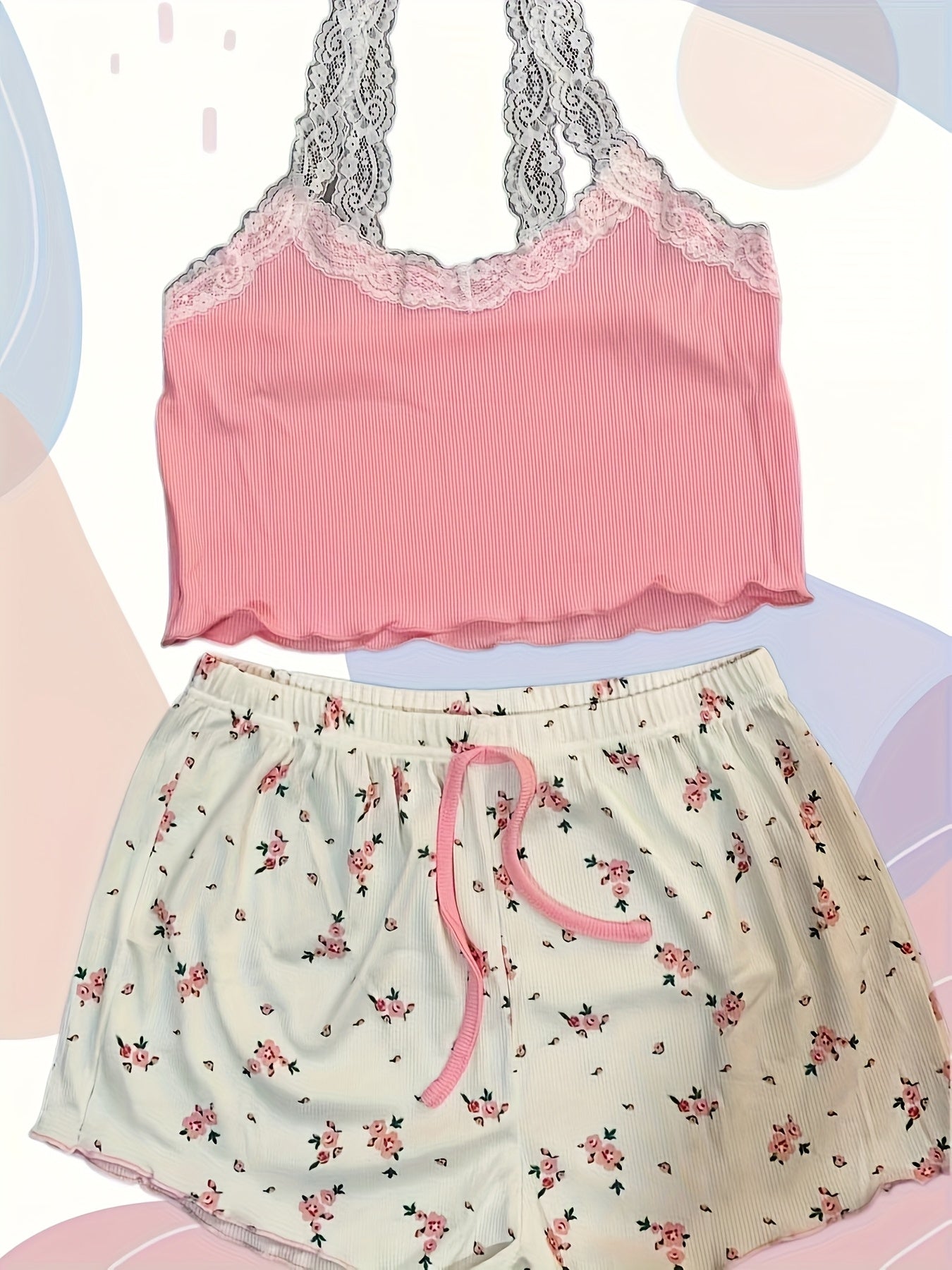Women's Pajama Set - Sleeveless – view 5