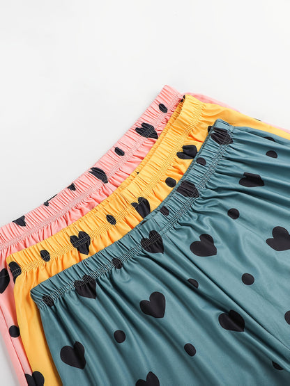 Women's Pajama Shorts Set - Printed 6 – Sizes 1XL–5XL detail view