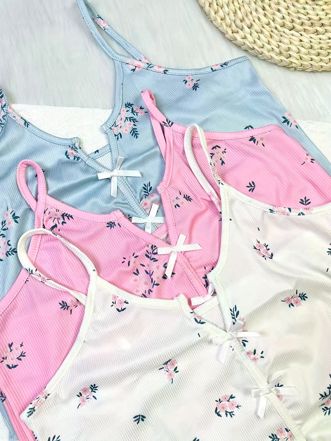 Women's Pajama Shorts Set - Printed 6 – Sizes S–XL – view 12