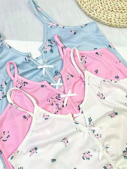 Women's Pajama Shorts Set - Printed 6 – Sizes S–XL – view 12