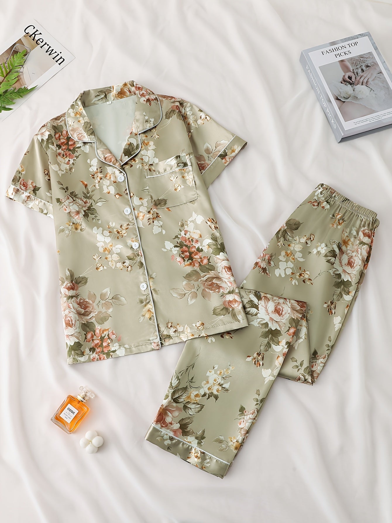 Women's Pajama Shorts Set – Sizes S–XL – view 3