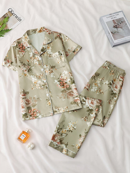 Women's Pajama Shorts Set – Sizes S–XL – view 3