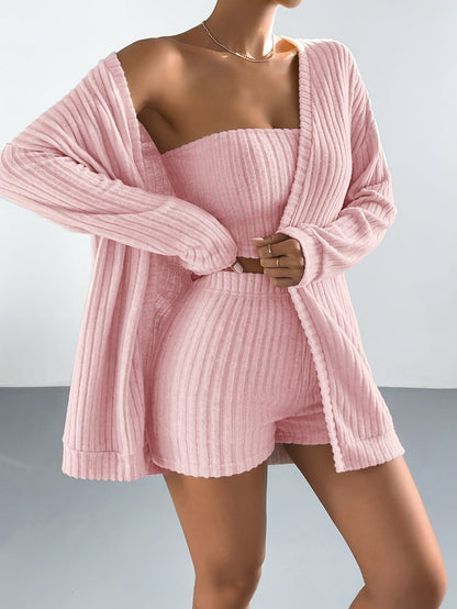 Women's Pajama Shorts Set - Versatile 3 – view 9