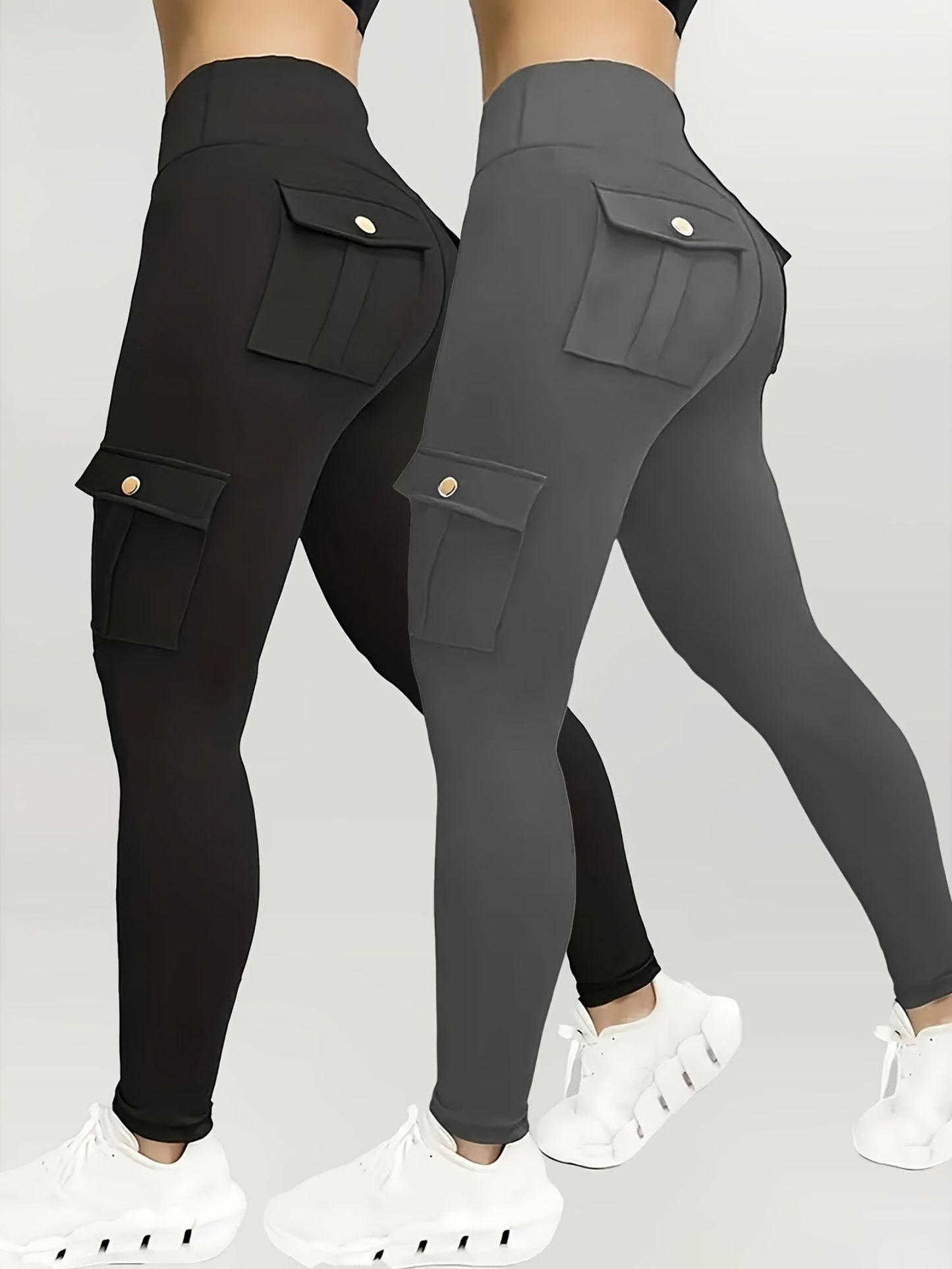 Women's Pants - High-Waist Fit – 5-Color Selection – view 9