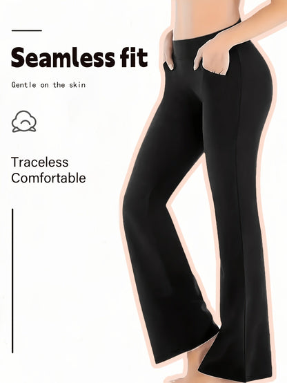Women's Pants - High-Waist Fit – Black / 10-Variant Selection detail view