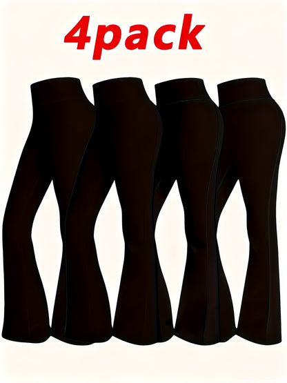 Women's Pants - High-Waist Fit – Black / 10-Variant Selection – Black option – view 2