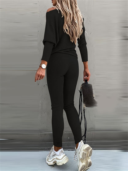 Women's Pants - High-Waist Fit – Black / Grey detail view