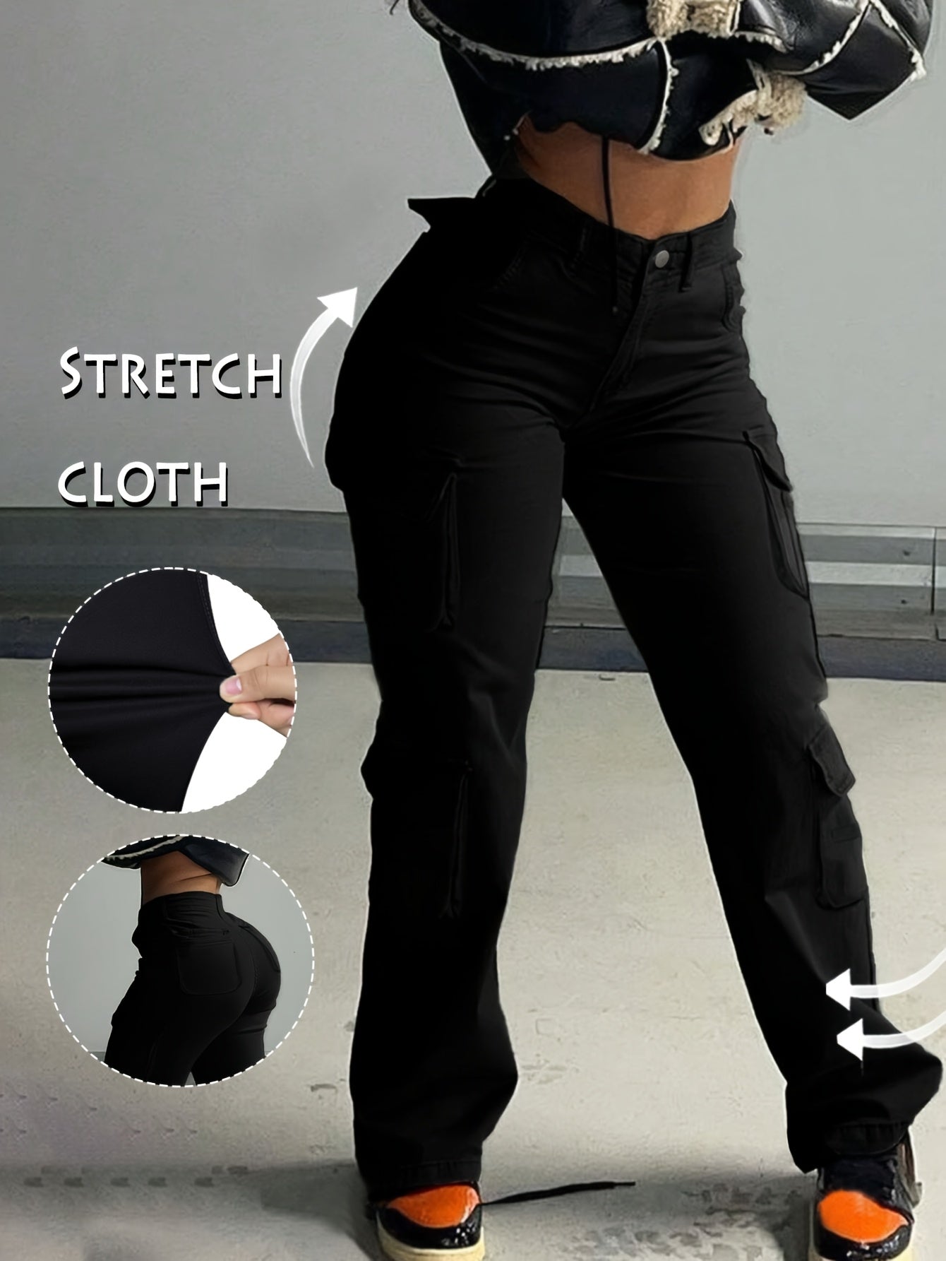 Women's Pants - Pocket Detail – Sizes S–XXL detail view