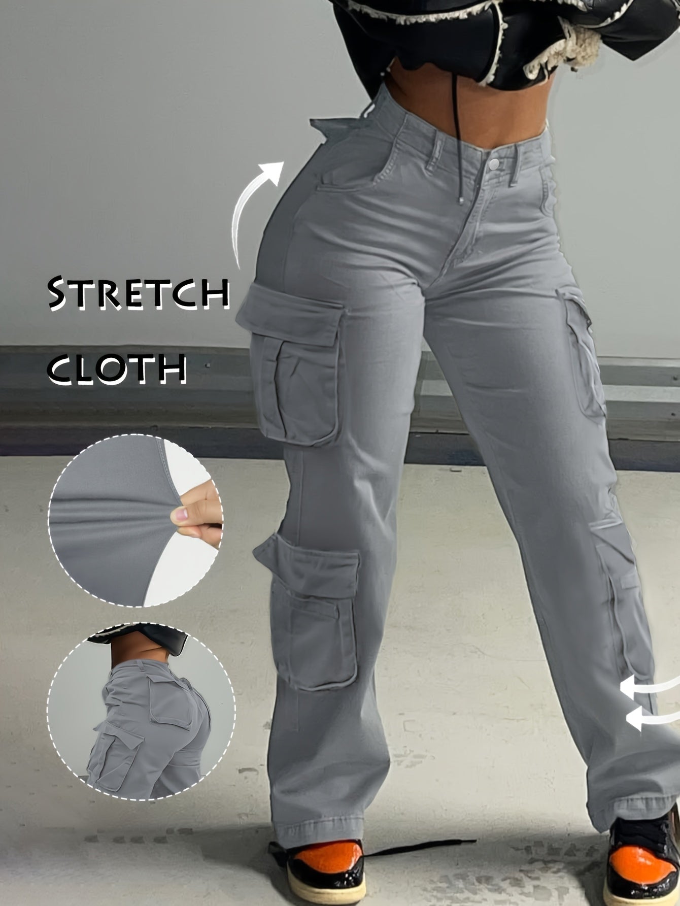 Women's Pants - Pocket Detail – Sizes S–XXL detail view