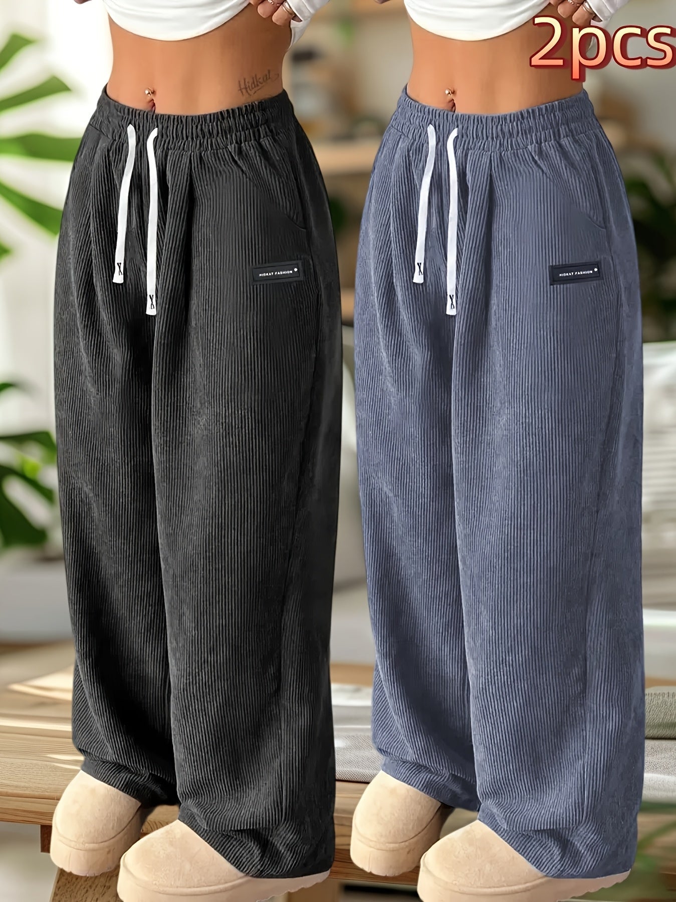 Women's Pants - Pocket Detail – Sizes XS–XXL – Apricot option – view 4