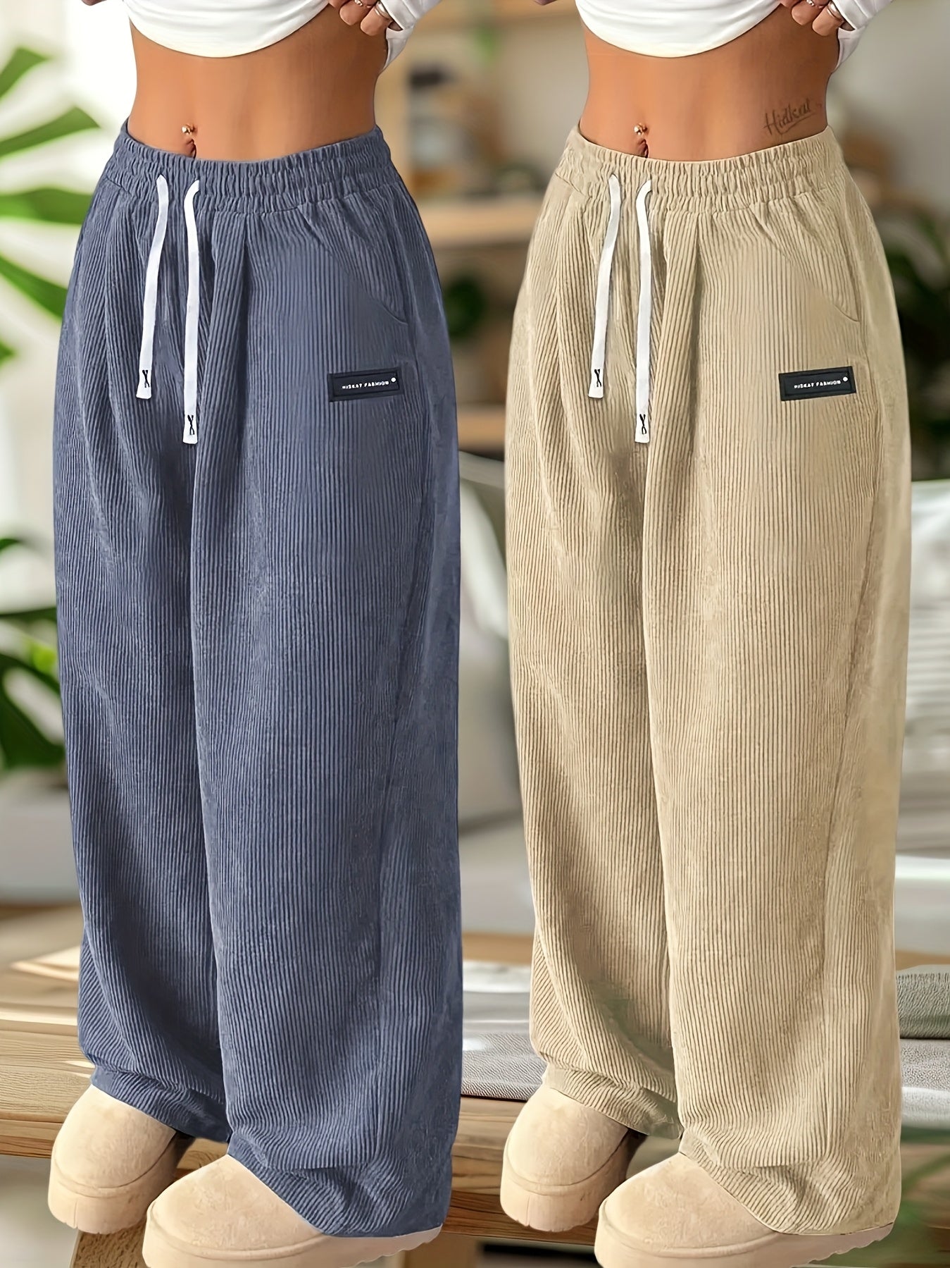 Women's Pants - Pocket Detail – Sizes XS–XXL – Apricot option – view 23