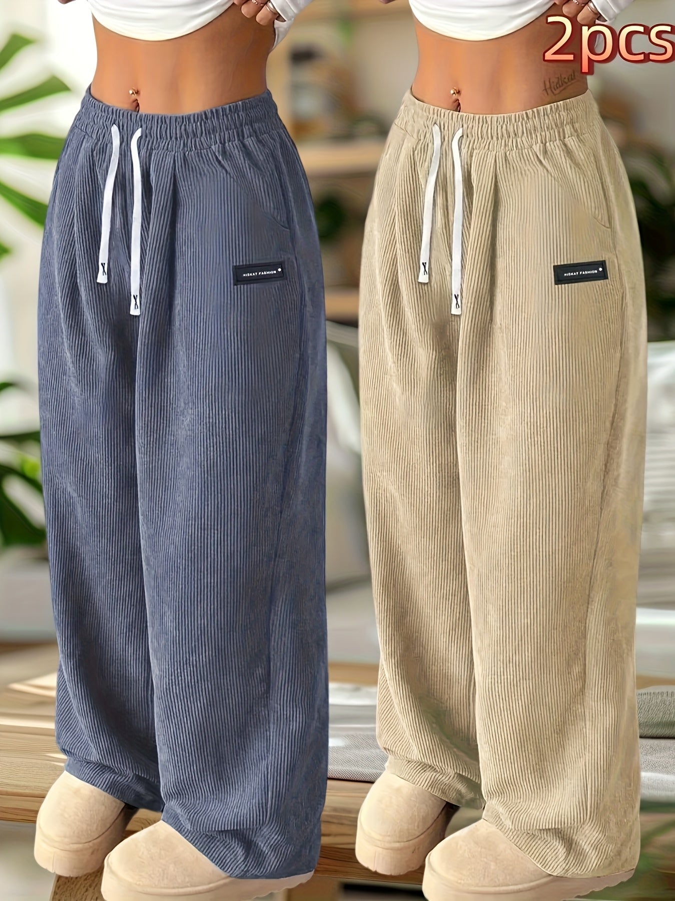 Women's Pants - Pocket Detail – Sizes XS–XXL – Apricot option – view 24
